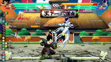 Base Vegeta midscreen loops