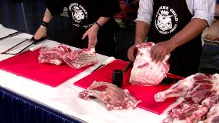 How to Cut a Whole Lamb from the NC Choices Meat Conference in Cabarrus County
