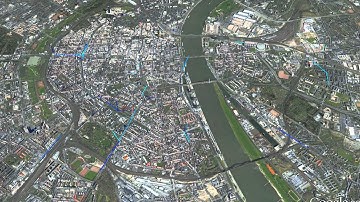 GEMV^2 Google Earth Visualization - growing network