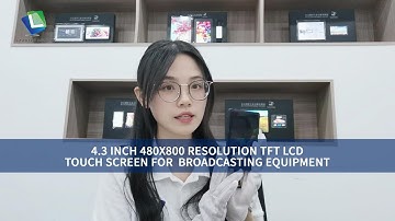 4.3 INCH 480X800 RESOLUTION TFT LCD TOUCH SCREEN FOR  BROADCASTING EQUIPMENT