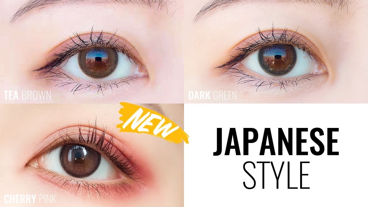 Japanese Style Enlarge Colored Contact Lenses