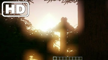 128×128 texture pack with Chocapic13 V6 on POJAV LAUNCHER [SNAPDRAGON 888] VIRGL RENDERER