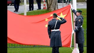 Nationalhymne China 09.07.2018 Kanzleramt