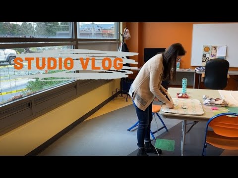 November Studio Vlog | Artist in Residence