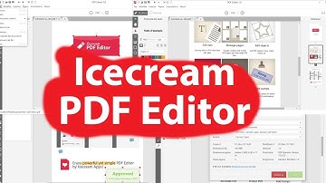 Icecream PDF Editor alternativa gratuita ad Adobe Acrobat Pro