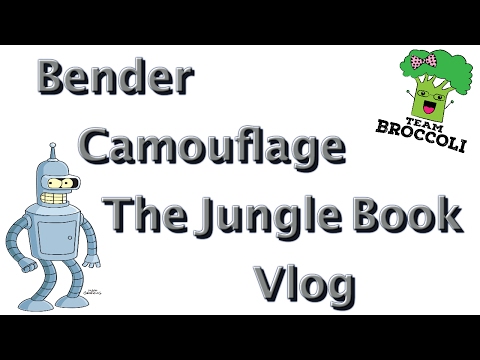 bender-|-camouflage-|-the-jungle-book-|-vlog-|-ep:762