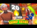 I used my glitch 66 build in the comp stage on nba 2k24 i went on a 20 game winstreak
