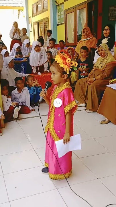 puisi singkat dari Vanya buat Guru dengan judul ' GULU KU' ...biar Cadel yg penting berani😀😀