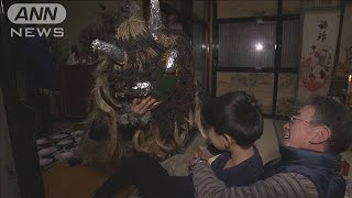 「男鹿のナマハゲ」　4年ぶりコロナ前と同じ形式に(2024年1月1日)