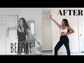 girl teaches herself to dance | 1 year dance transformation