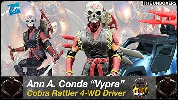 G.I.  Joe Classified Series Cobra Vypra Exclusive Action Figure