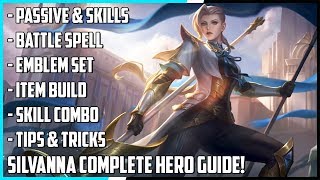 Silvanna Complete Hero Guide! Best Build, Spells, Skill Combo, Tips & Tricks | Mobile Legends screenshot 5