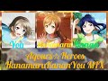 Aqours☆HEROES - HanamaruKananYou MIX