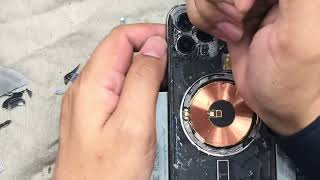 Iphone 12Pro Back Glass Change|Mansoor Apple Master|#viral #repair #phone #fypシ #