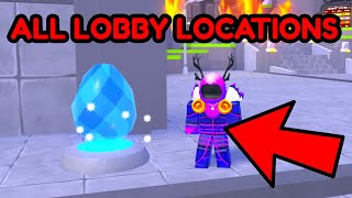 ALL Lobby Egg Locations In Toilet Tower Defense.. (ROBLOX The Hunt)