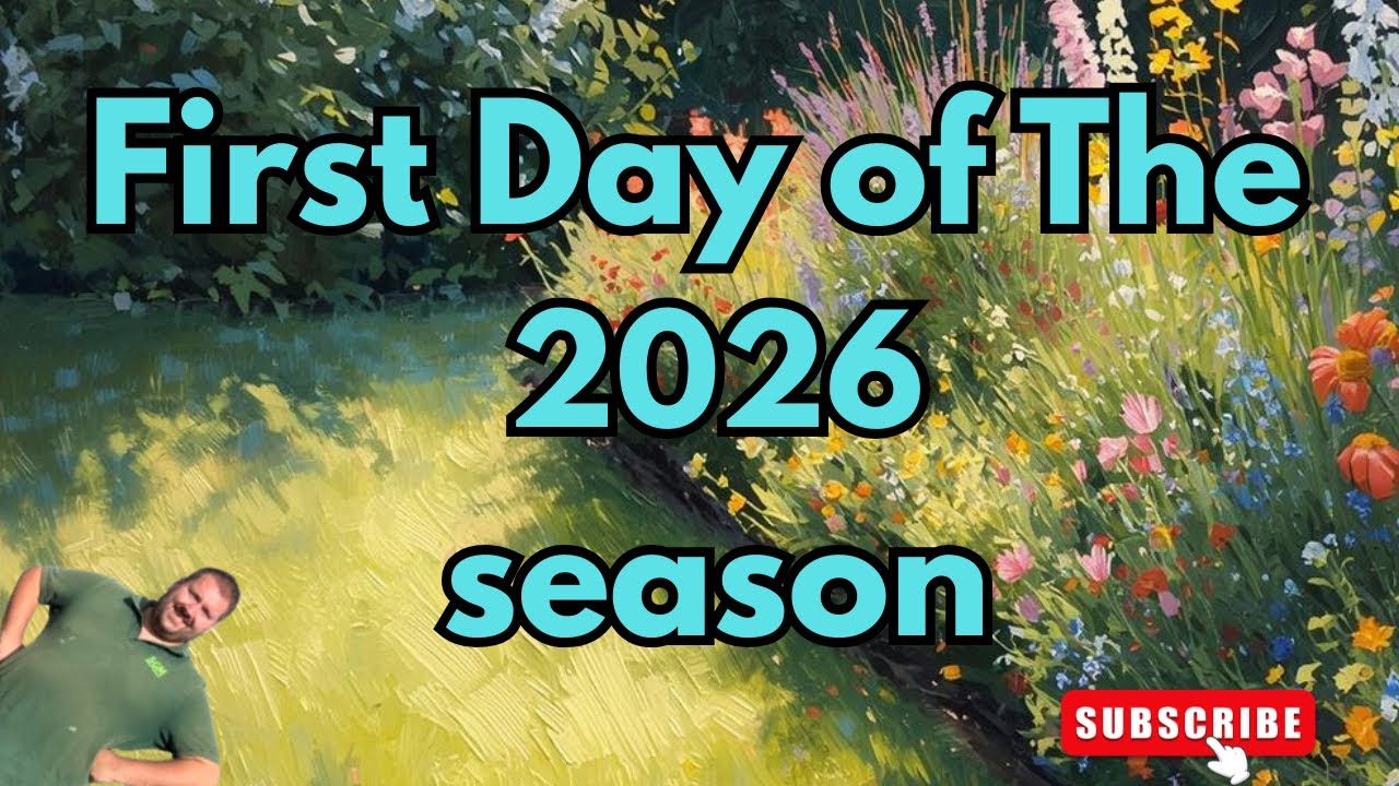 Fist day back of the new 2026 gardening season 