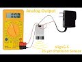 Aligngs ultrasonic 3d printer bed leveling sensor how to use the analog output