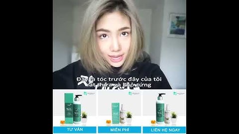 Sau 7 ngày tóc hết rụng , hết khô xơ , hói đầu nhờ bộ đôi hoàn hảo Đinh Hương Nhu