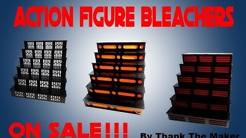 How to video Action Figure Bleacher Kit