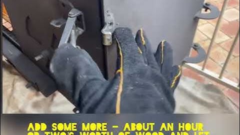 DIY offset smoker bbq with PID temperature control - Low Alarm