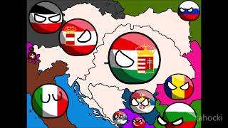 History Of Hungary (1900-2021) Countryballs