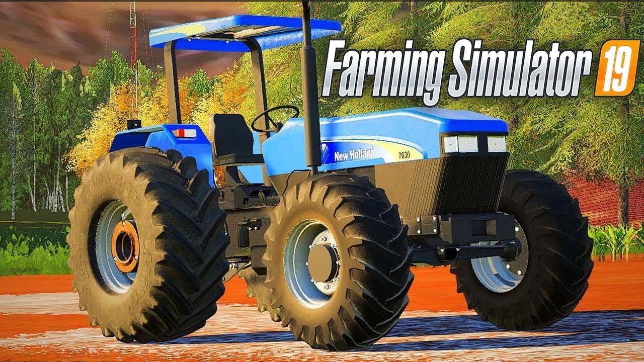 Trator Brasileiro Muito Top New Holland 7630 Farming Simulator 19