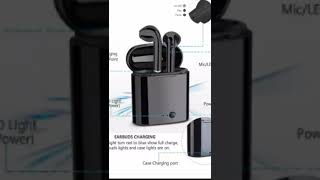 i7s TWS Wireless Twins Bluetooth Wireless Earphones Headphones Bluetooth 5.0 Built in Mic with Charg