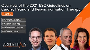 Overview of the 2021 ESC Guidelines on Cardiac pacing and Resynchronisation Therapy | Part 2