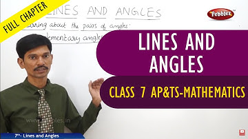 #Lines and angles full lesson | Mathematics | Class 7 | AP&TS Syllabus