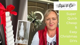 🎄 Christmas 2023 || Saying Goodbye to Mum || Super Cheap Quick &amp; Easy DIY’s