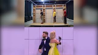 DoReDoS - My Lucky Day - Moldova Behind the Scenes VS Live Performance - Eurovision 2018