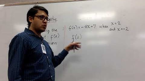 Evaluating Functions - Lesson 3.3 - SM1