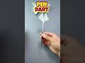 Flyingpaper Pen Paper Dart How To Make Dart At Home 