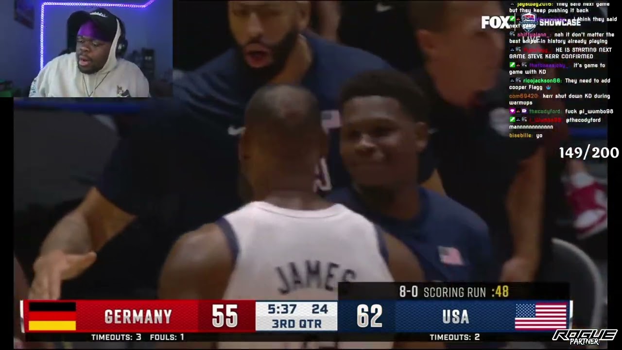 JuJuReacts To Team USA vs GERMANY | FULL GAME HIGHLIGHTS