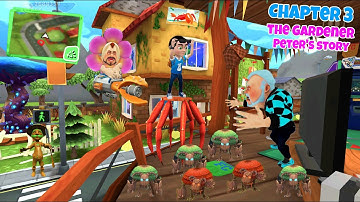 Dark Riddle UPDATER 20.0.0 🌿| Update creatures - new crab shooting gun : Fun GamePlay | Part 5