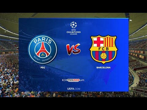 PES 2019 | PSG vs BARCELONA | UEFA Champions League