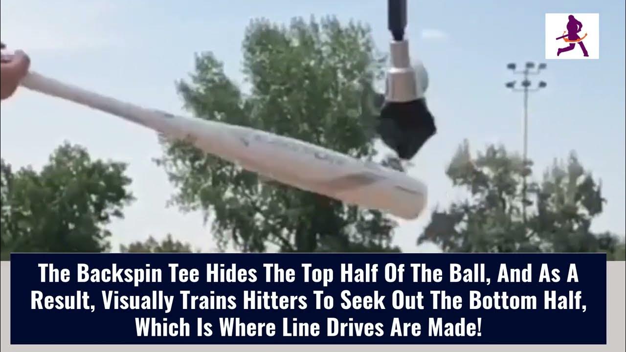 Best Inverted Backspin Batting Tee Baseball Softball Review Hit More Line Drives Training Aid