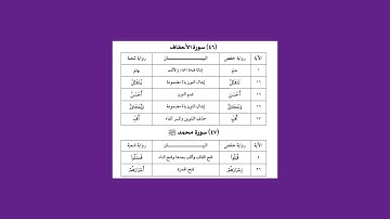 19 فرش جزء الأحقاف ج 26 برواية شعبة عن عاصم