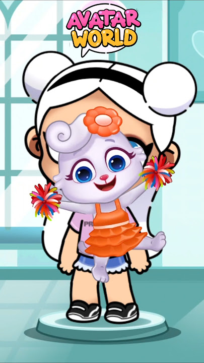 How to make Lilly the Cat in Avatar World #shorts #trending #avatarworld #pazu