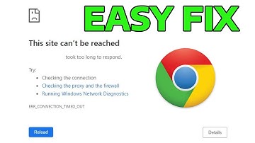 How To Fix ERR_CONNECTION_TIMED_OUT Error in Google Chrome
