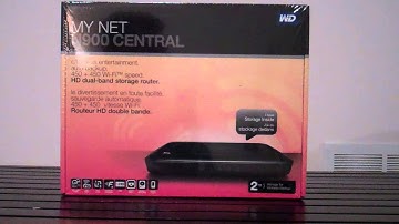 Western Digital My Net N900 Central HD Router Unboxing