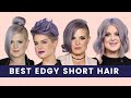 EDGY HAIRSTYLES FOR FLAMBOYANT GAMINE