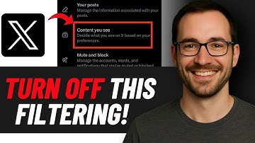 How To Turn Off Sensitive Content Setting On X (Twitter) 2025