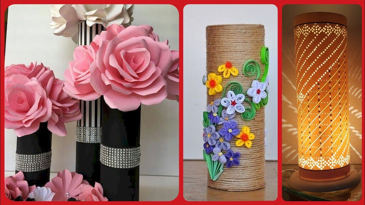 Cardboard Tube Crafts: a collection of 55+ cardboard tube crafts