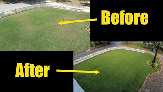 Drought Recovery - Spoon Feeding Lawn Fertilizer