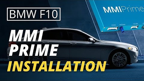 CarPlay MMI Prime/PRO for CIC in F10 Installation Tutorial