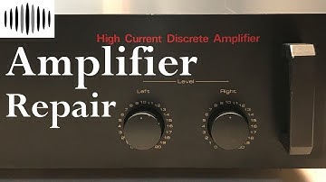 DR #31 - Audio Amplifier Repair - Parasound HCA-500