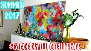 $5 Goodwill Challenge | Summer 2017