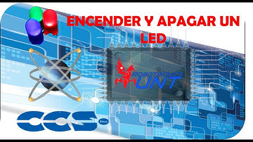Programacion basica en CCS Compiller (PIC C) Encender y apagar un Led
