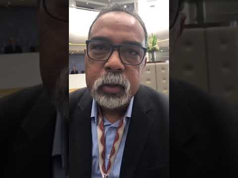 Lowitja Institute CEO Romlie Mokak at #ATSISPC18 and #WISPC18